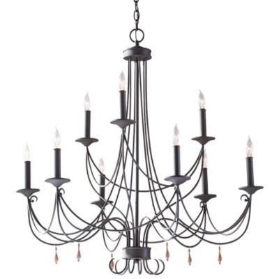 Aliya 2-Tier Chandelier by Feiss - Starlight Lighting USA and Canada
